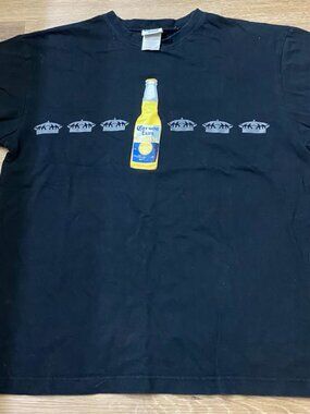 Officially Licensed Corona Extra Black Graphic Tee